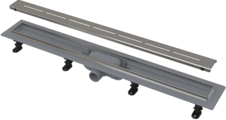 Душевой лоток AlcaPlast с порогами для перфорированной решетки 65см хром APZ18-650M